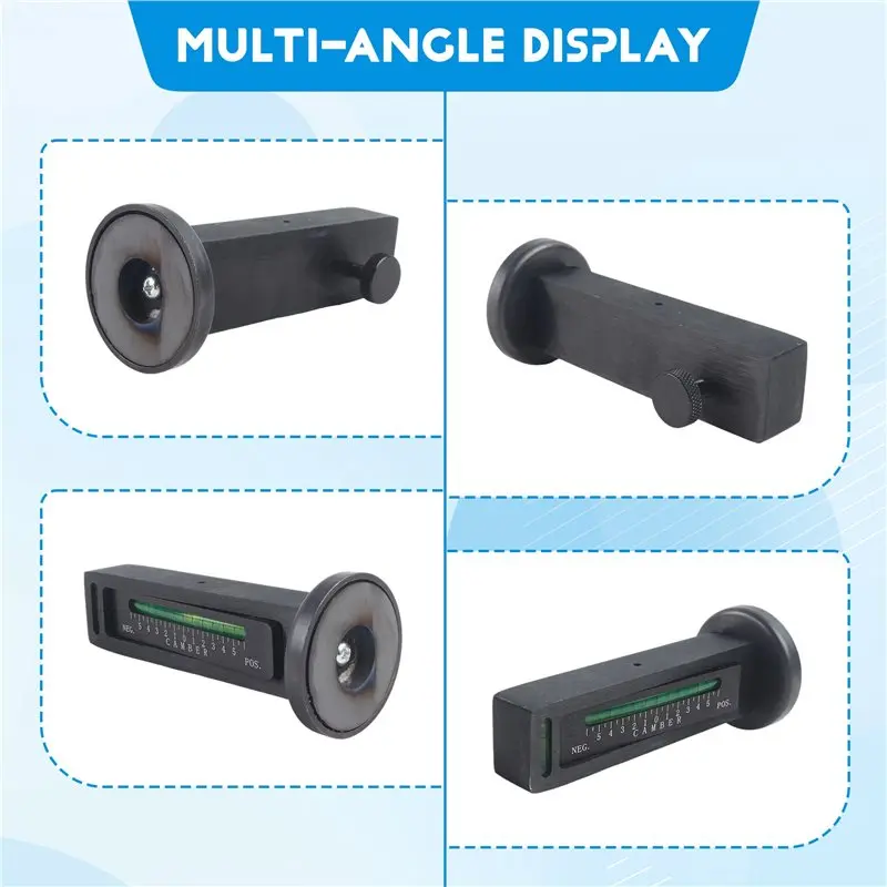 -[Retail TX] Four-Wheel Alignment Magnetic Level Gauge Auxiliary Tool For Camber Adjustment For Fine-Tuning Car Brake Discs