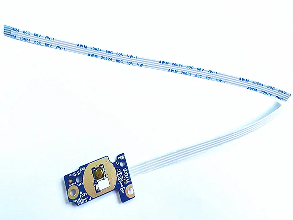

new 0wdrc4 authentic for dell for inspiron 15 7000 7567 7566 Power button board with wire wdrc4 ls-d994p
