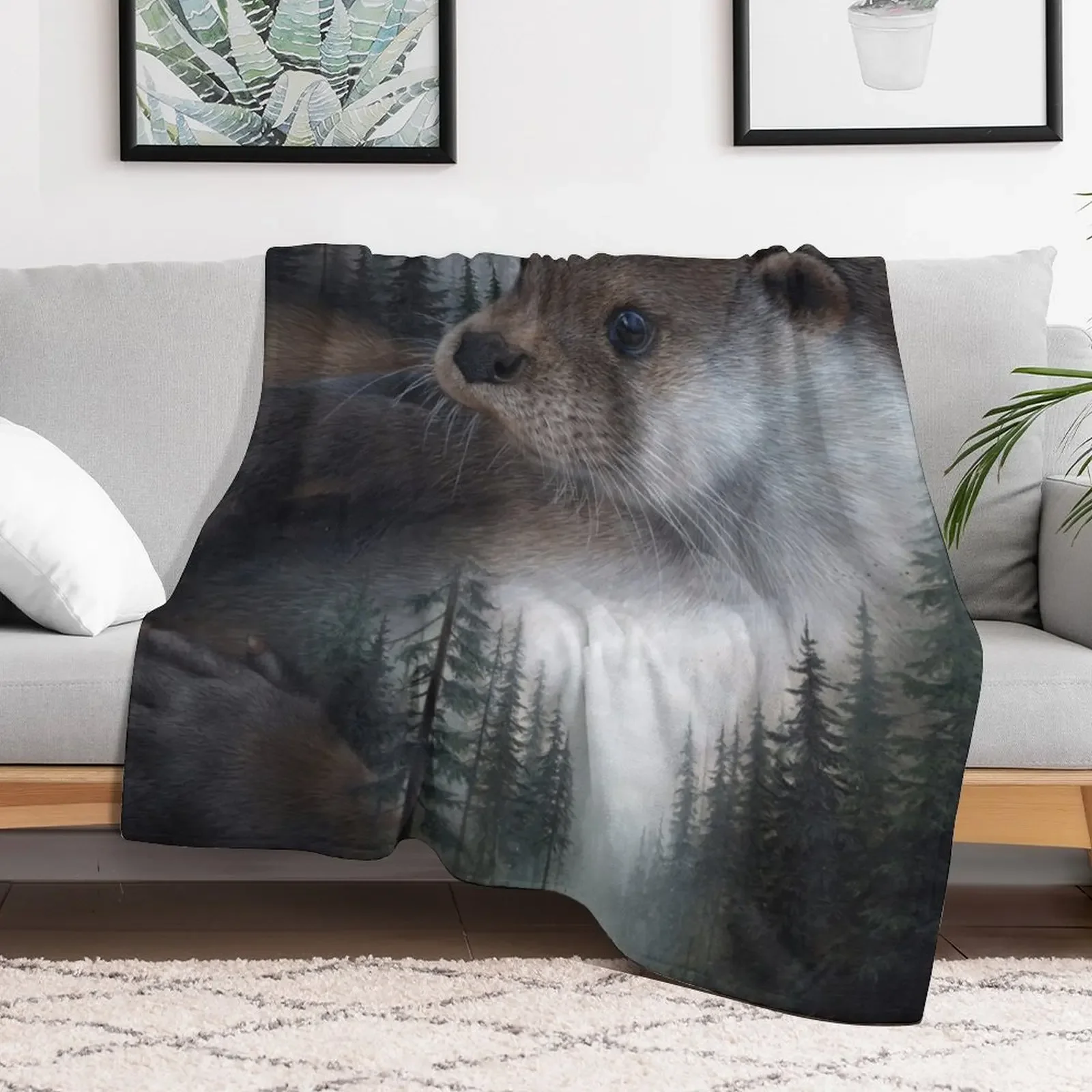 Follow your course Throw Blanket Versatile Cozy Throw Blanket for All Occasions