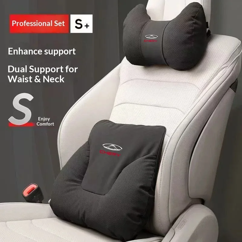 For Chery Tiggo 3 4 5 7 8 Plus Arrizo GX 5x EQ7 Fulwin 2 A3 A5 Car Headrest Neck Support Seat Lumbar Cushion Soft Neck Pillow