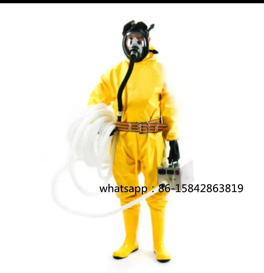 220V Single and Double Electric Air Supply Long Tube Respirator Multi-person Forced Air Respirator Fire Rescue Equipment