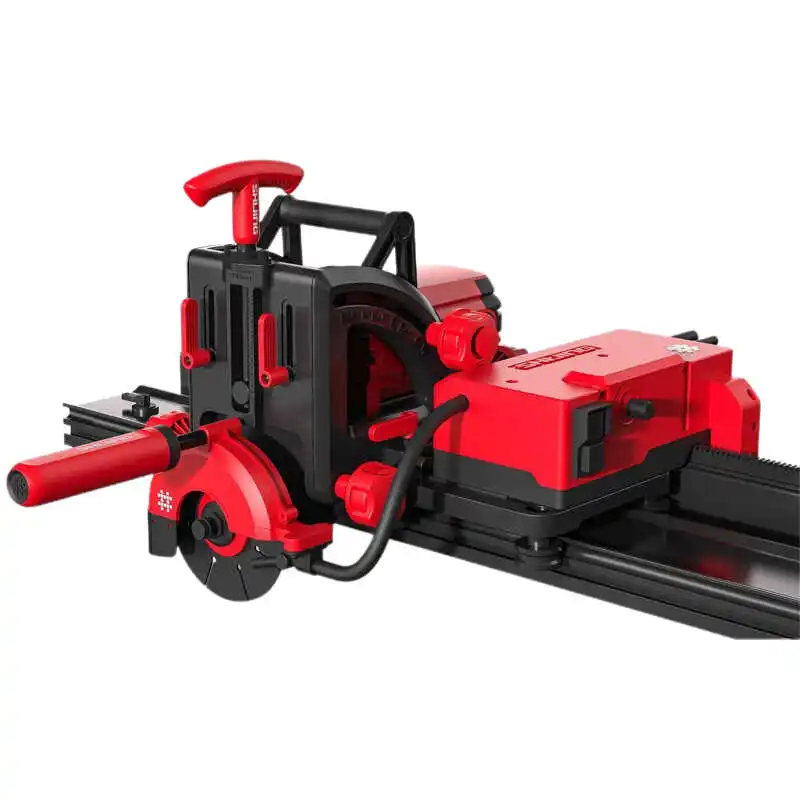 

Electric tile cutting machine Automatic tile cutting machine 45 degree tile chamfering machine Slate track Stone cutting tool