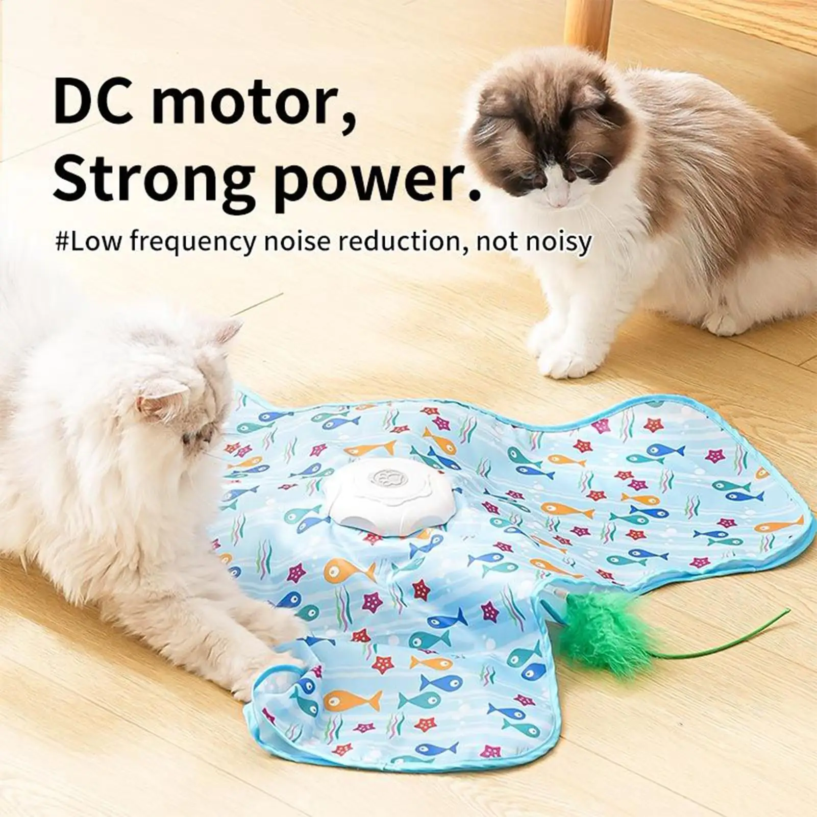 

Interactive Cat Toys Automatic Cat Toys Pet Supplies Rechargeable Concealed Game for Keeping Entertained Playtime Encouraging