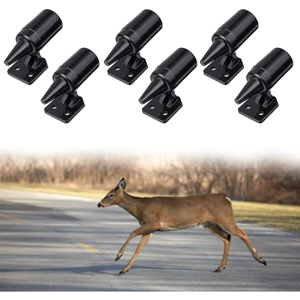 ABS Anti Collision Siren Deer Repeller Ultrasonic Wave Wild Animals Avoid Warnings Suitable For Most Cars Alert Equipment