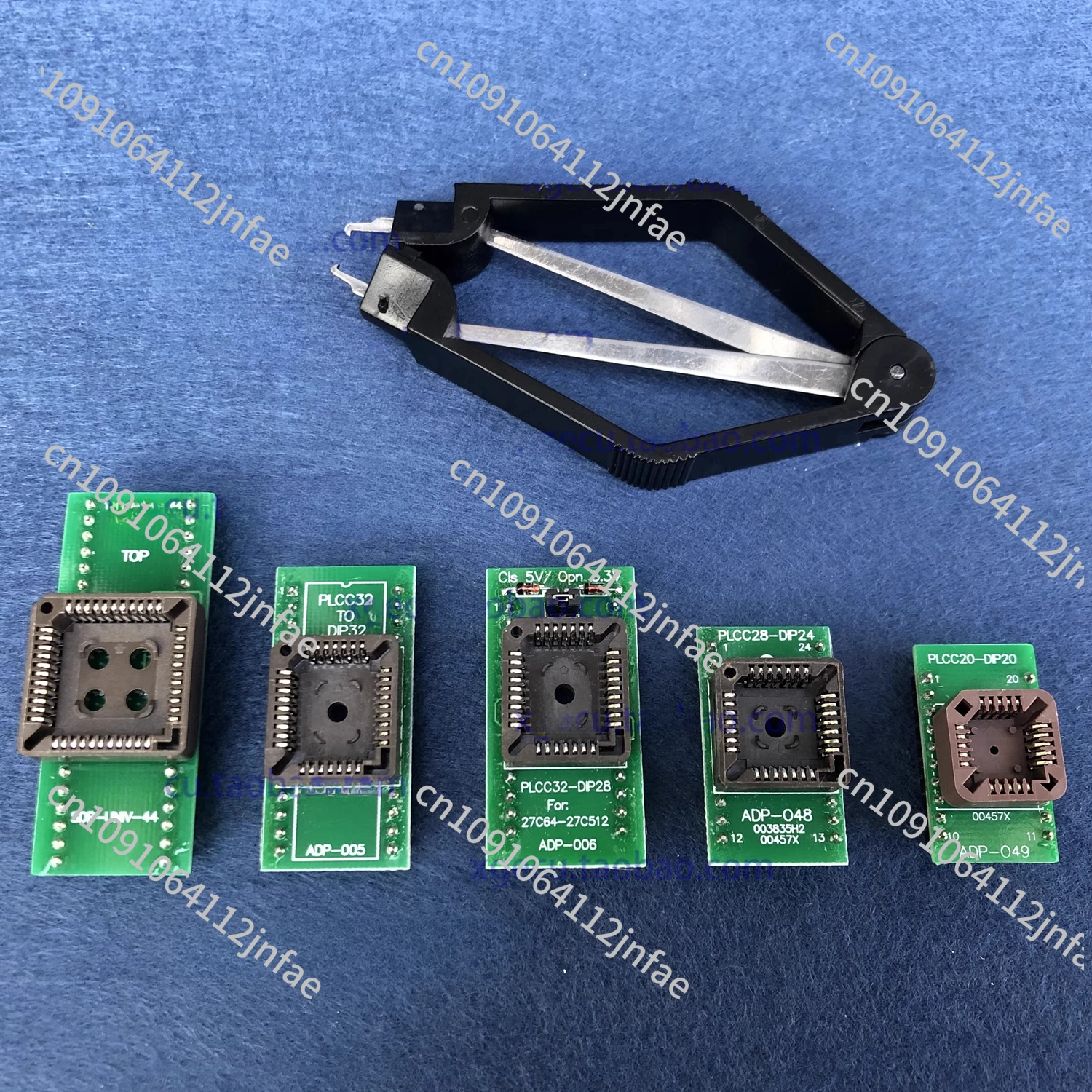 Adapter PLCC, zestaw PLCC44-DIP44 PLCC32-DIP32 PLCC32-DIP28