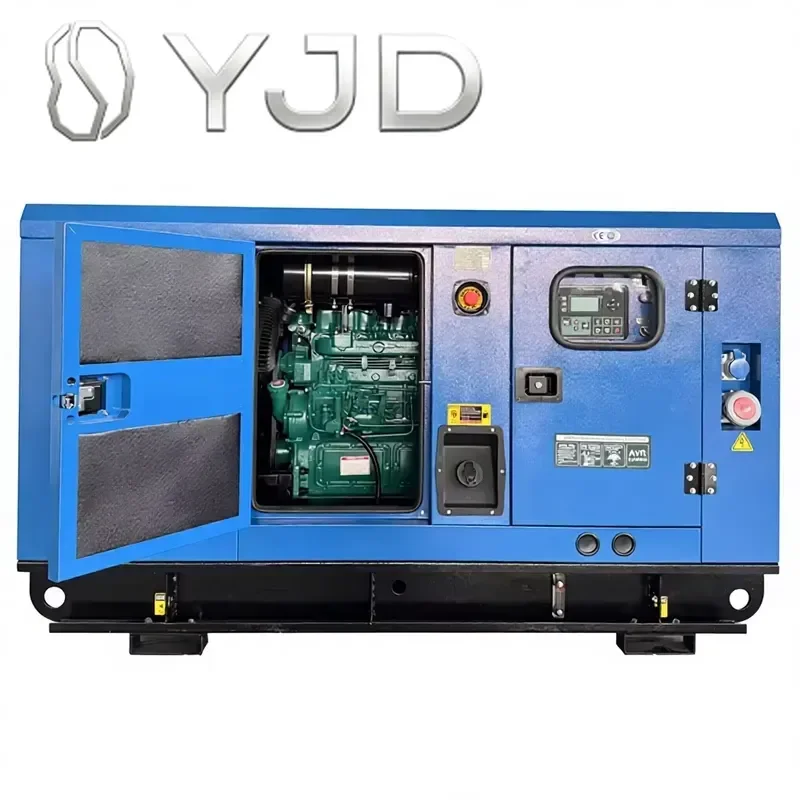 CE Certified 30-50kW 3 Phase Silent Diesel Generator with ATS Copper Alternator 12V DC Start Weatherproof Type