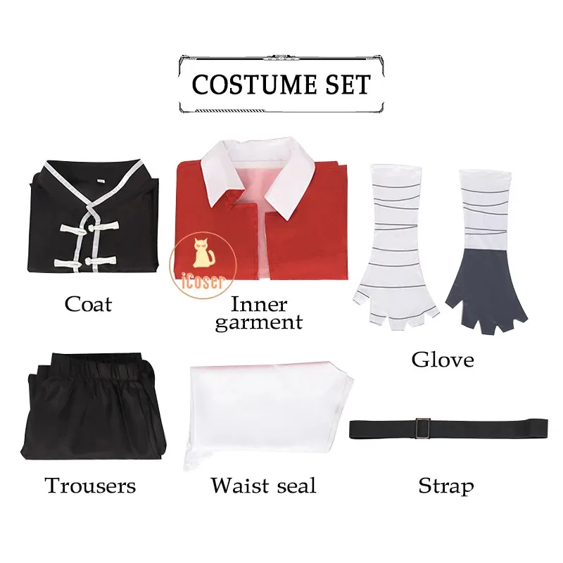 Novo 2025 stark cosplay traje peruca anime frieren além do fim da jornada jaqueta uniforme luvas festa de halloween para homens mulheres ro ❤ ❤ dd