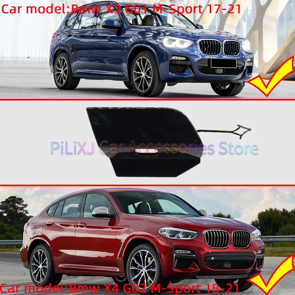Hochwertige Autoteile für BMW X3 G01 M-Stoßstange 2017 2018 2019 2020 2021 vordere hintere Stoßstange Abschlepp haken abdeckung Abschlepp kappe