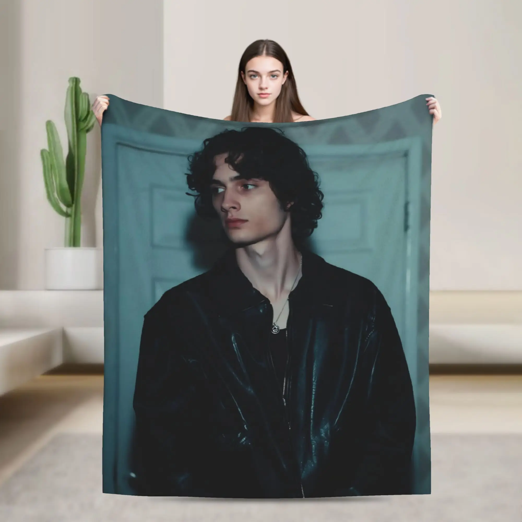 Sombr Retro 90s fan art Printed Blanket For Men Women Super Soft Cozy  Throw Blankets for Sofa 50x60 Inches Multiple Sizes