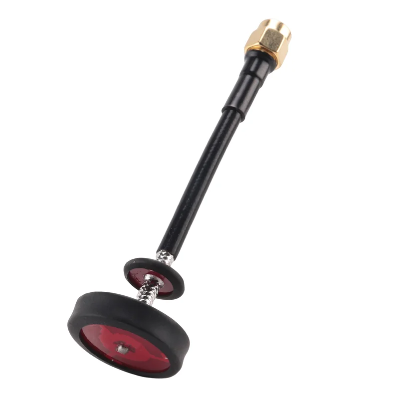 A69Z 2X For Pagoda 2 5.8G 5Dbi 50W Omnidirectional Omni FPV Flat Panel Pagoda Antenna RHCP SMA/RP-SMA 80Mm(Black Hole)
