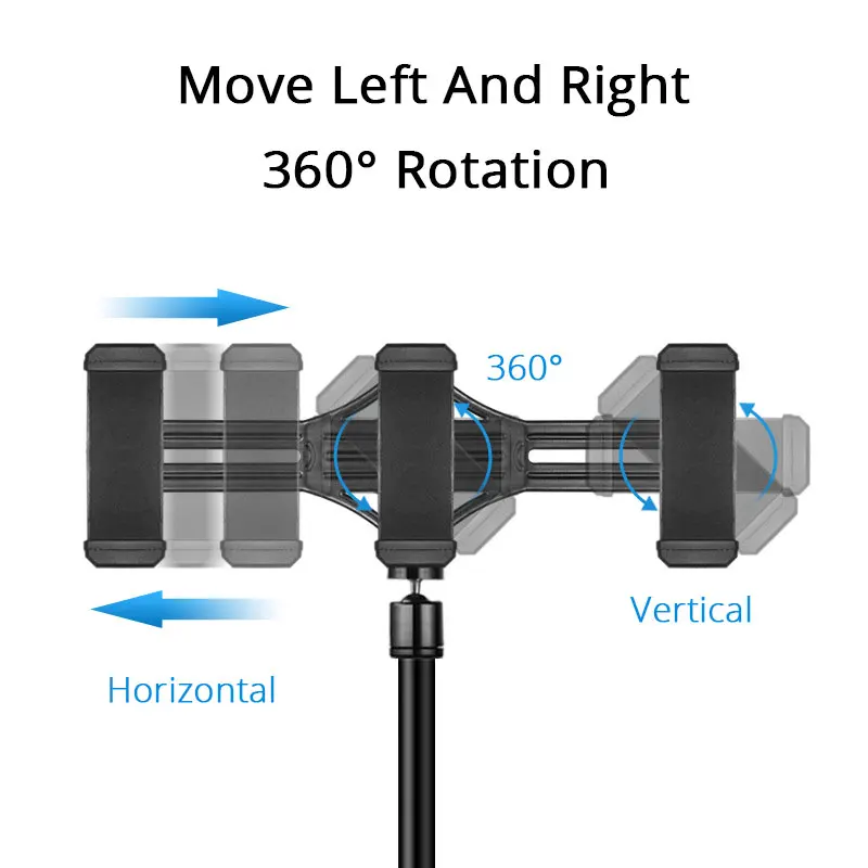 Anillo de luz LED para Selfie, lámpara regulable para fotografía, vídeo, soporte para teléfono, luz de relleno, transmisión