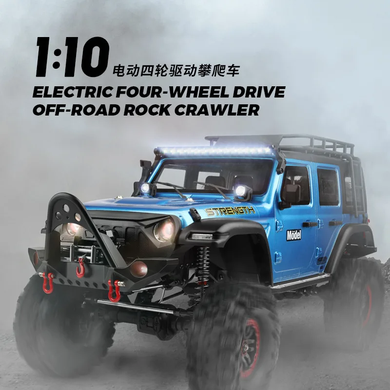 Wltoys Wrangler 104010 1:10 Electric 4wd Remote Control Climbing Off Road Vehicle Model Rc Toy Car Gift