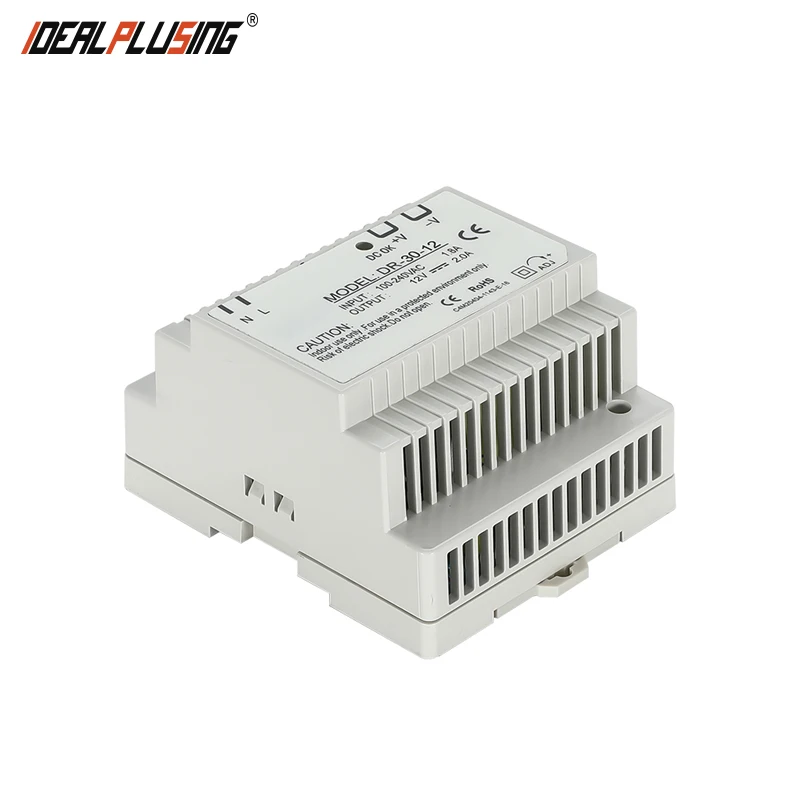 5V 12V 24V  DIN-rail power supplies at an affordable price switch power supply mode