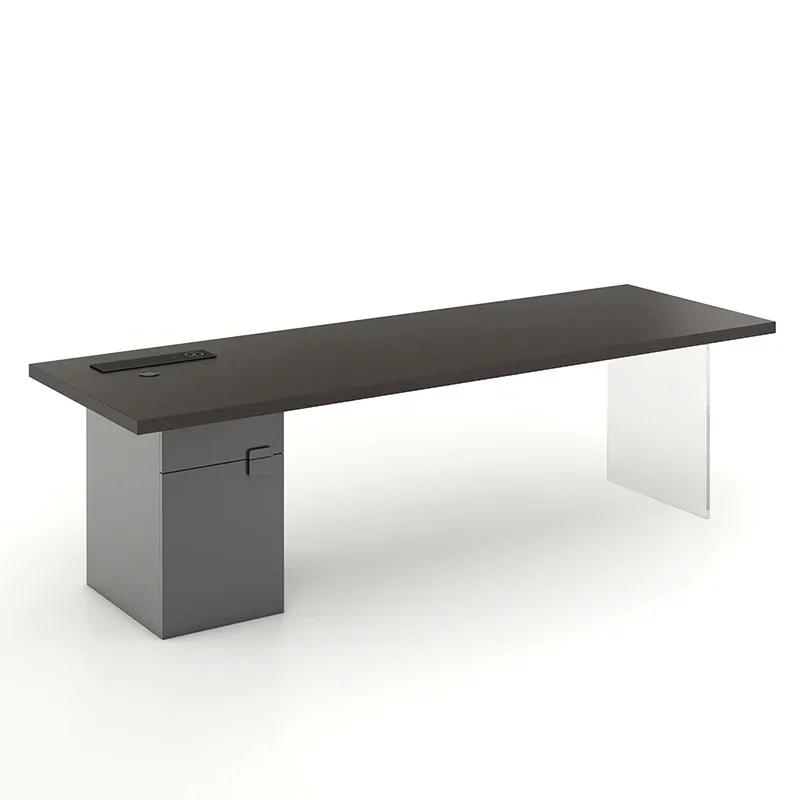 Escritorio de oficina minimalista, mesas de juegos, escritorios para conferencias, escritorio de oficina, organizador de mesa portátil, recepción, Tavolino, muebles de moda