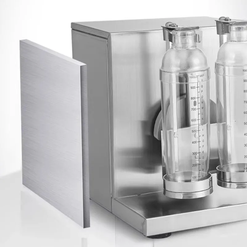 Double-head Pearl Milk Tea Shaking Machine Commercial Fully Automatic Double-Head Shaker Machine for Milk Tea Shops