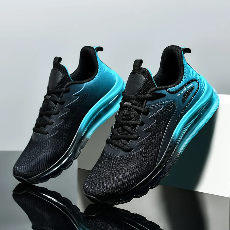 Large Size Air Cushion Running Shoes Men Sports Jogging Shoes Brand Design Sneakers Men Comfort Gym Training Shoes Male Footwear