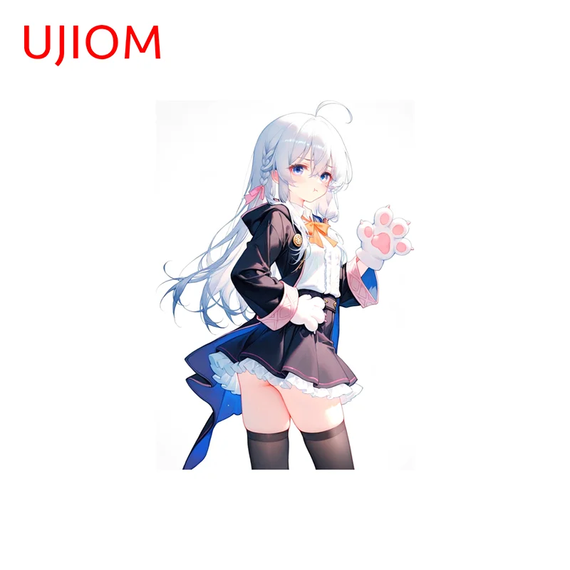 UJIOM Persönliche Elaina Cartoon Wandaufkleber Kreative Hochwertige Spielzimmer Aufkleber Modische Vinyl Wohnzimmer Dekoration