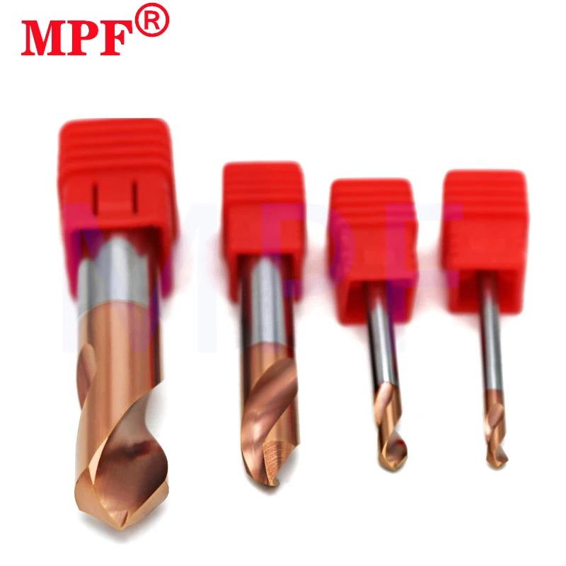 Milling Cutter Alloy Coating Tungsten Steel Tool Cnc Maching 1 Blade HRC55 Aluminum Spot Drills Chamfered fixed Milling Cutter