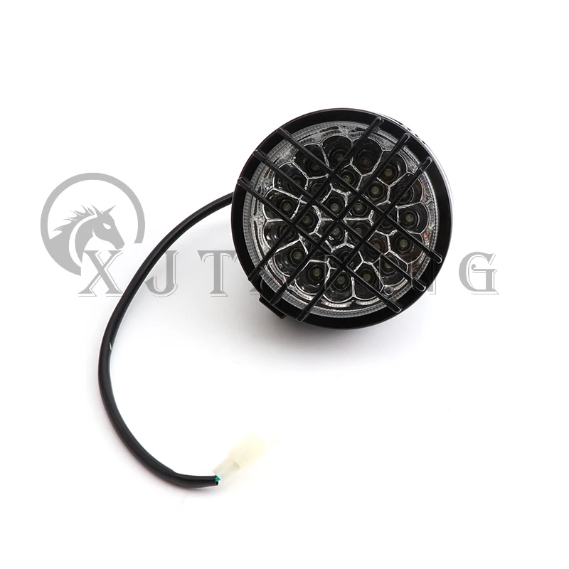 2Pcs Front Head Light Lamp Headlight Assembly For GY6 50cc-125cc Motorcycle Zuma Electrical motorbike Scooter Honda zoomer