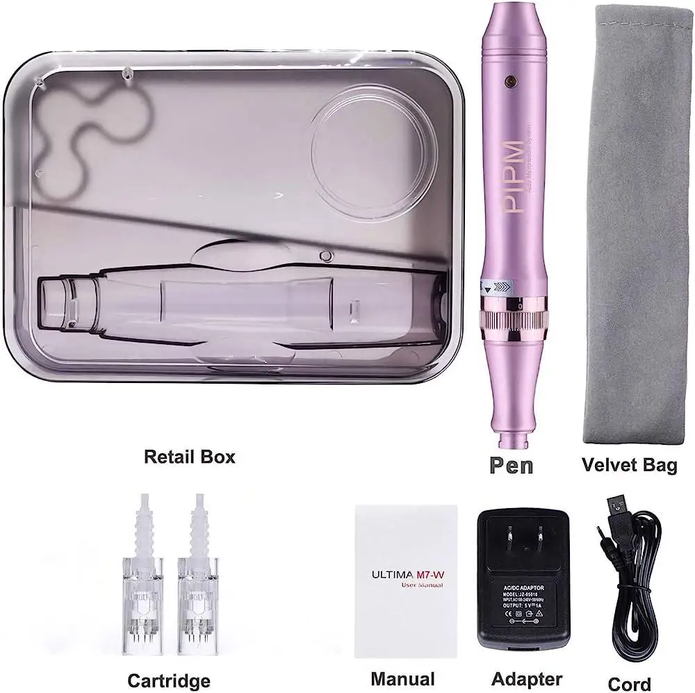 Electric skincare pen model M7 wireless/wired facial care tool