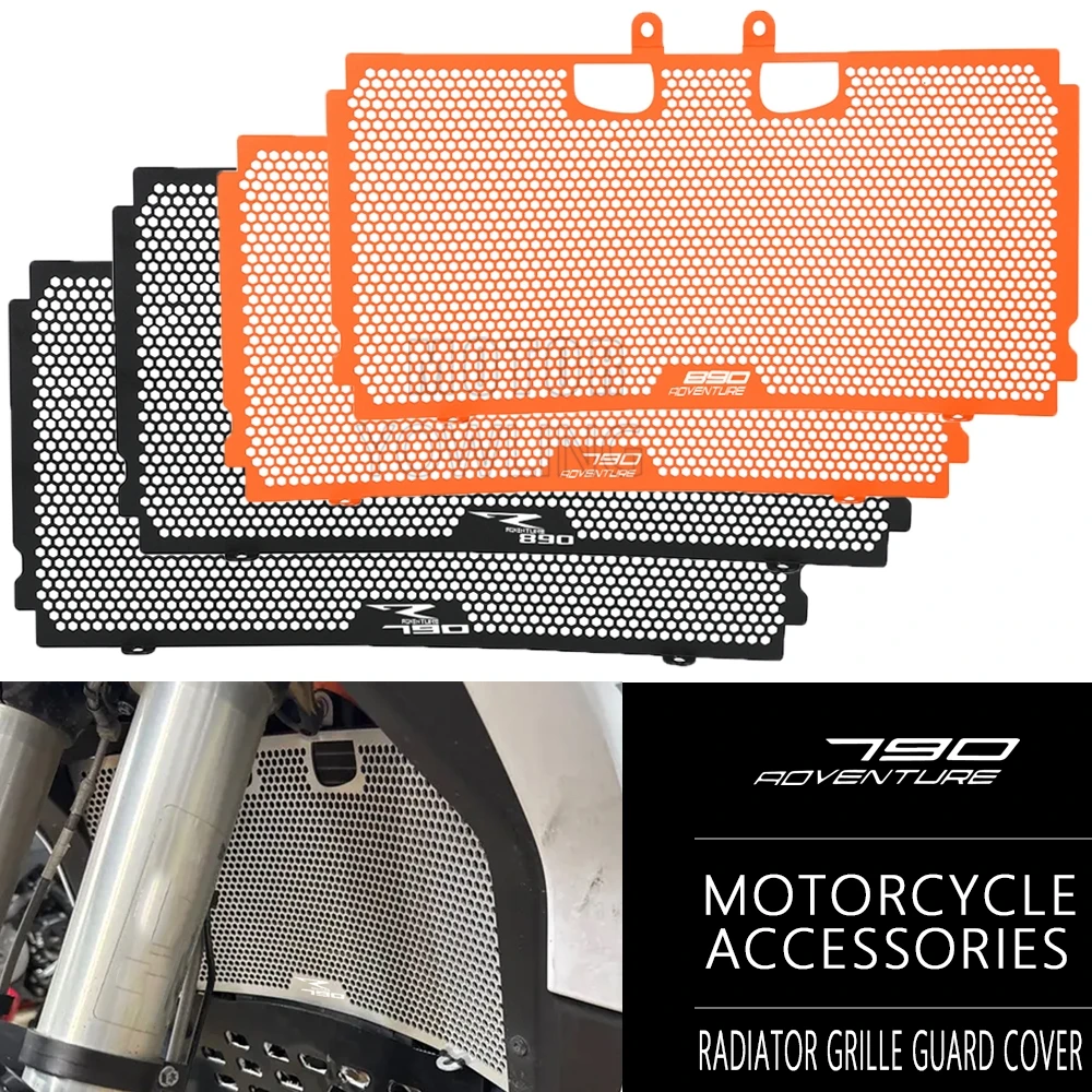 Für 790 890 ADV 790 890 ADVENTURE S R /Rally 2019-2024 2025 2026 Motorrad Zubehör Kühlergrill schutz Abdeckung Schutz