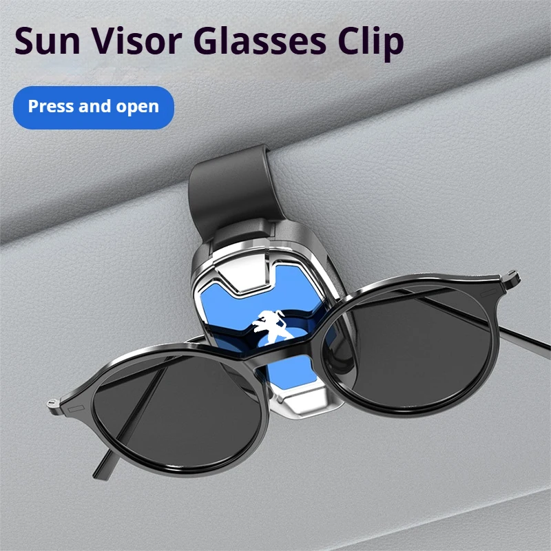 

Auto Sun Visor Sunglasses Holder Bill Clip Car Interior Storage Accessories For Peugeot 208 3008 308 2008 207 107 508