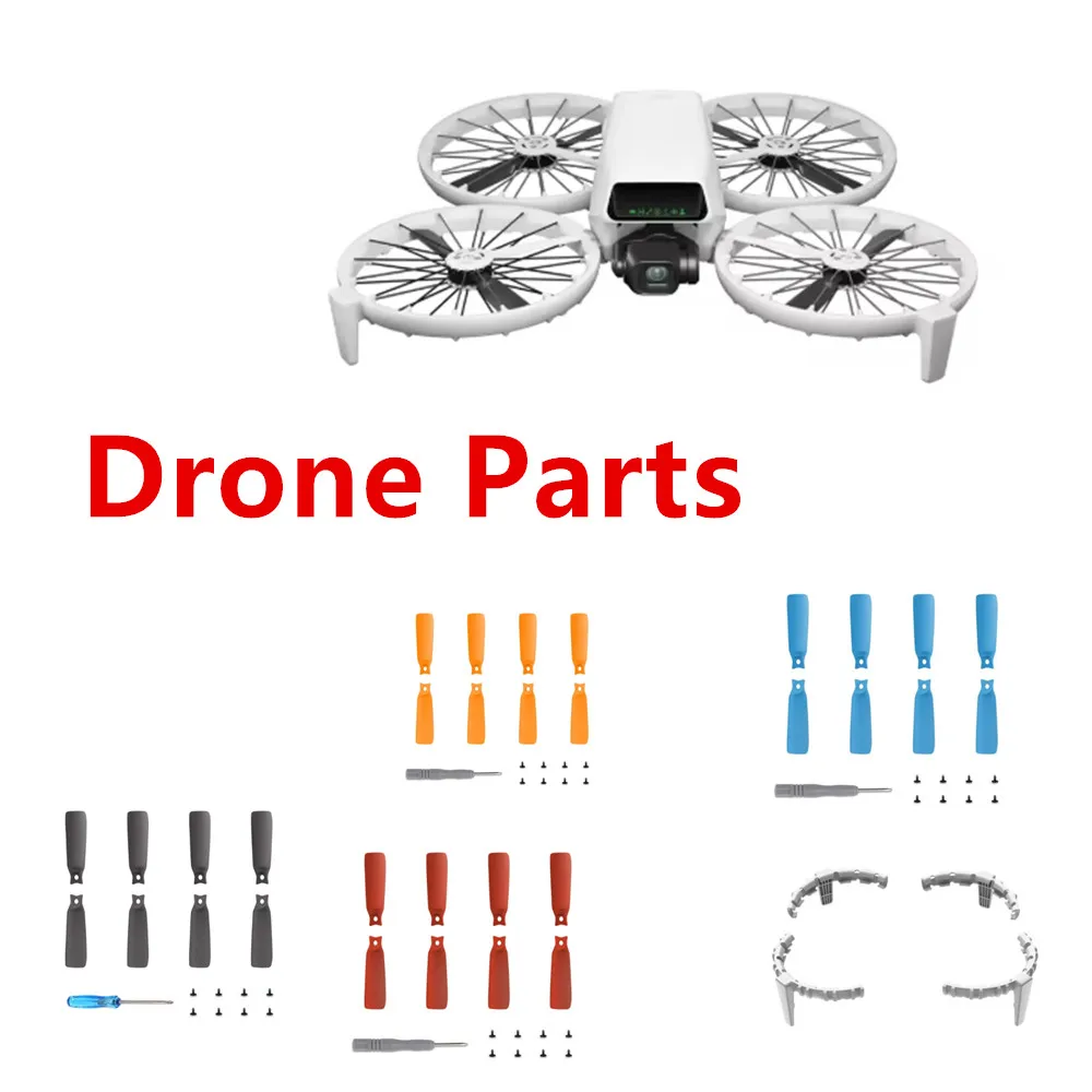 Propeller Maple Leaf  / Support Legs  / Accessories Use For  DJI Flip Drone