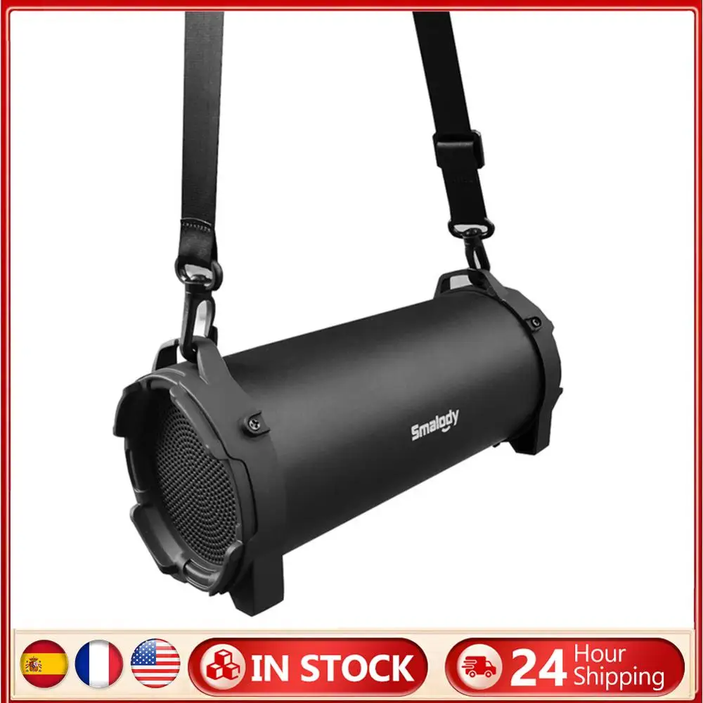 USB Rechargeable Portable Wireless Boombox 5H Playtime BT Boombox Speaker Large Outdoor Speaker Boombox for Home Outdoor Party