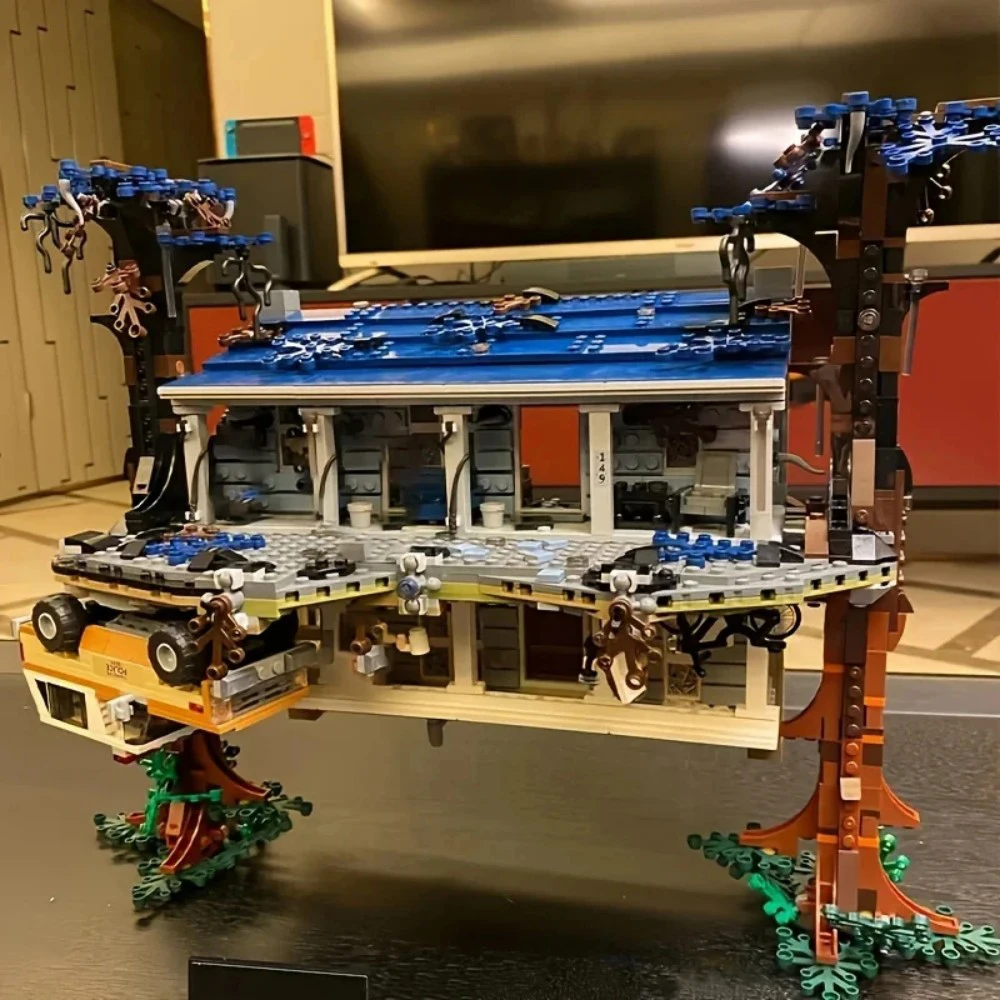 

2499pcs new product 75810 upside down building model building blocks children's educational assembly toys birthday gifts