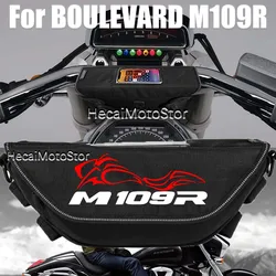 For Boulevard M109r m109r Motorcycle accessory Waterproof And Dustproof Handlebar Storage Bag  navigation bag