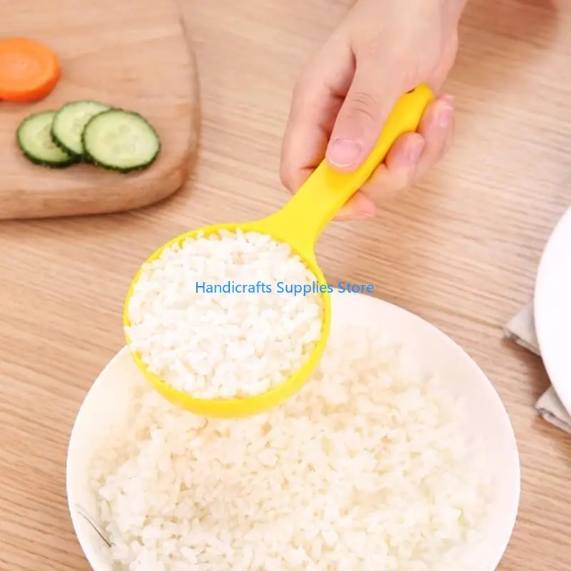 R1WA Half Sphere Rice Mold Plastic Rice Spoon for Picnics and Parties
