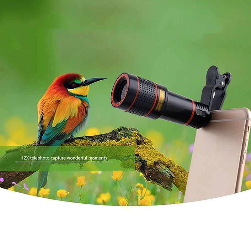 Phone Telescope Telephoto Lens Zoom Lens Monocular Mobile Phone Camera Lens For Smartphones Lente Para Celular