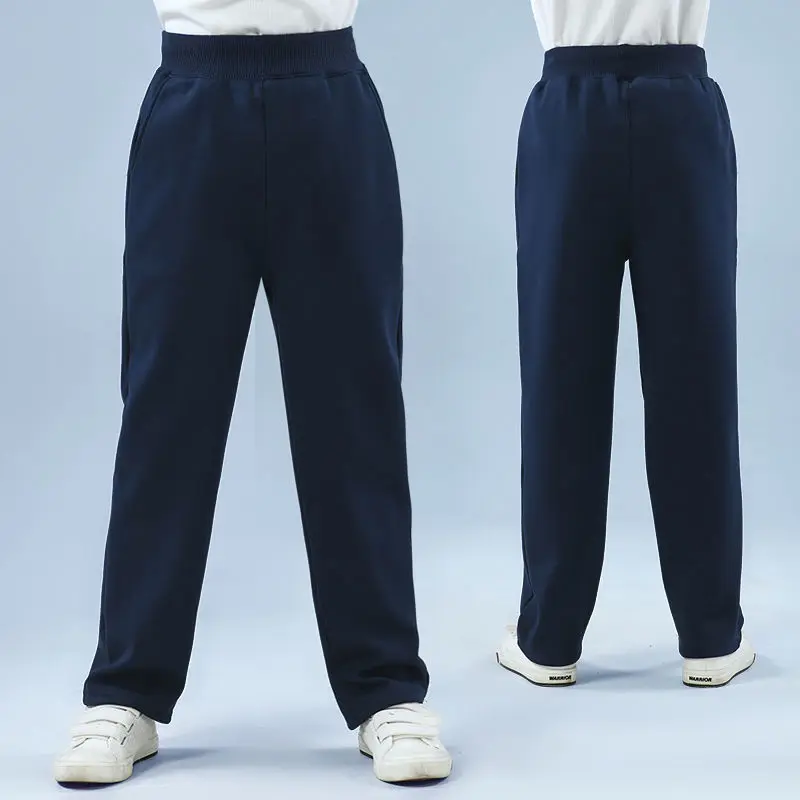 RAISE Spring Children Boys Sweatpant Cotton Solid Elastic Waist Kids Baby Boys Trousers Loose Toddler Little Boys Sports Pants