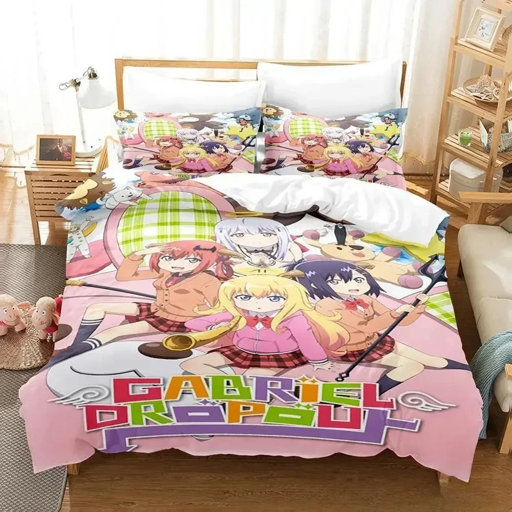 

New 3D Print Cartoons Gabriel Dropout Bedding Set Single Twin Full Queen King Size Bed Set Adult Kid Bedroom Duvet cover Sets