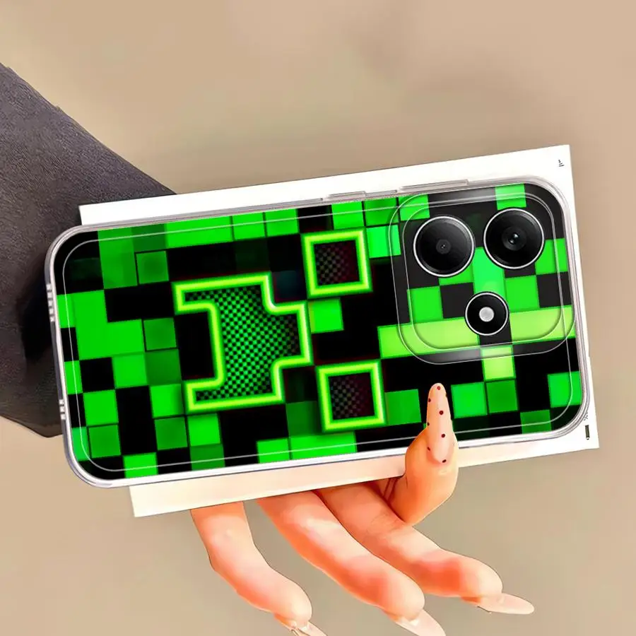 Cartoon Green Patte… - image