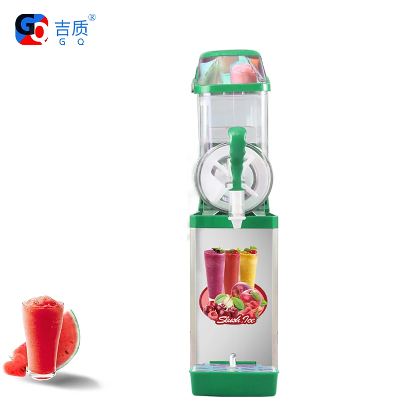 

Automatic Direct Cooling Slushy Machine Smoothie Maker Counter Top Portable 1 Tank Frozen Soft Drink Spiral Slushie Machine