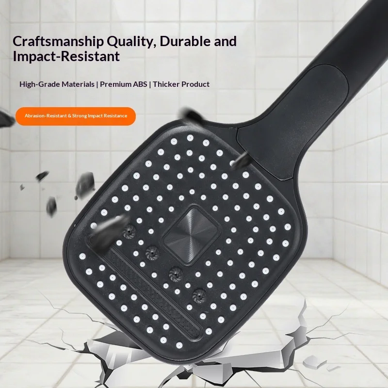 Pressurized Handheld Shower Head Kit with Spray Gun Detachable High Flow for Home Bathroom Water Heater 3