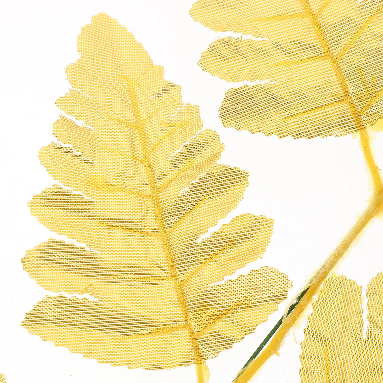 

20pcs Golden for Decoration Tropical Tree Fake Leaves Plastic Tropical Tree Leaves Leaf Wedding Party DIYnaments Plants