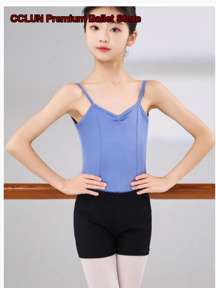 children's-girls'-dance-dress-high-cut-chinese-body-suit-summer-spaghetti-strap-open-crotch-design-kids