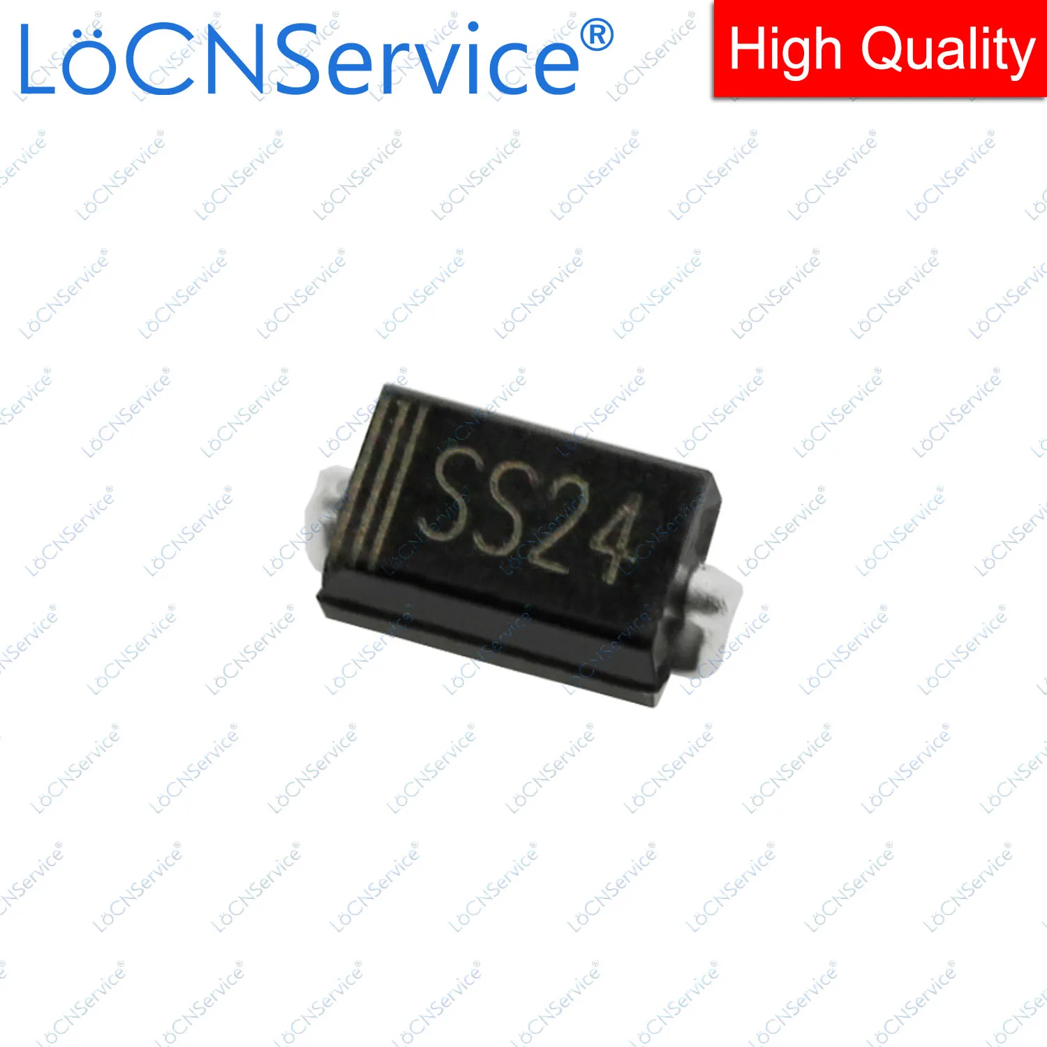 LoCNService 2000 шт. 2A SS24 40 В SS26 60 В SS210 100 В 3A SS34 40 В SS36 60 В SS310 100 В SMA DO214AC диод Шоттки высокого качества