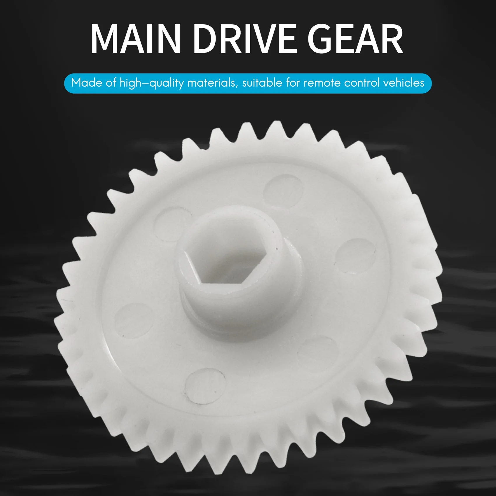 4Pcs Main Drive Gear 38T for SG 1603 SG 1604 SG1603 SG1604 1/16 RC Car Spare Parts Accessories