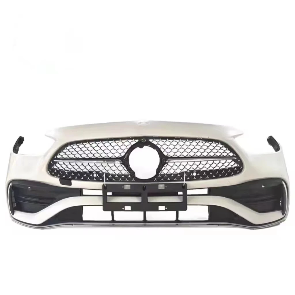 Original C300 W206 Car Body Modify Kit Front Bumper Engine Hood Fender Door  Mouth Assembly   For   