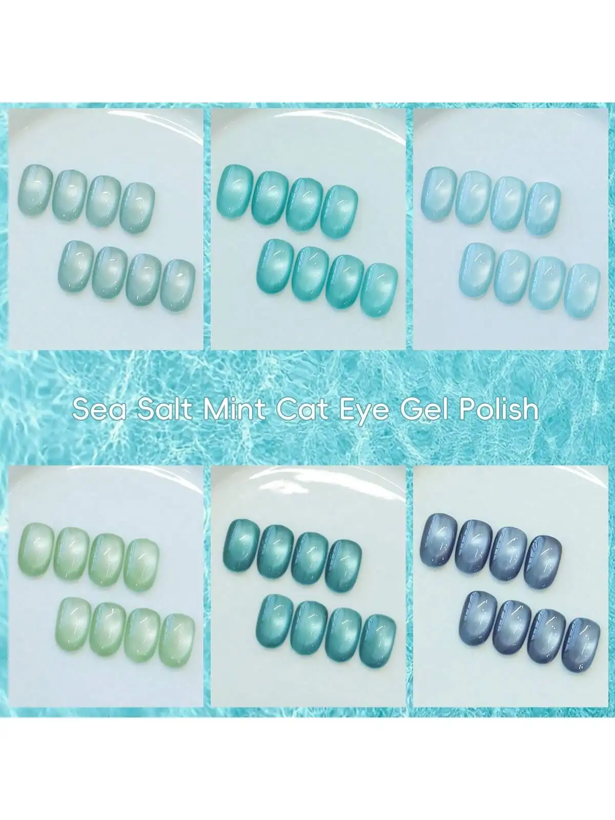 XEIJAYI 1pc Cat Eye Gel Nagellak Glitter Pailletten Nagellak Verwijderbare UV Polish Nail Art Geschikt voor Nail Art Design