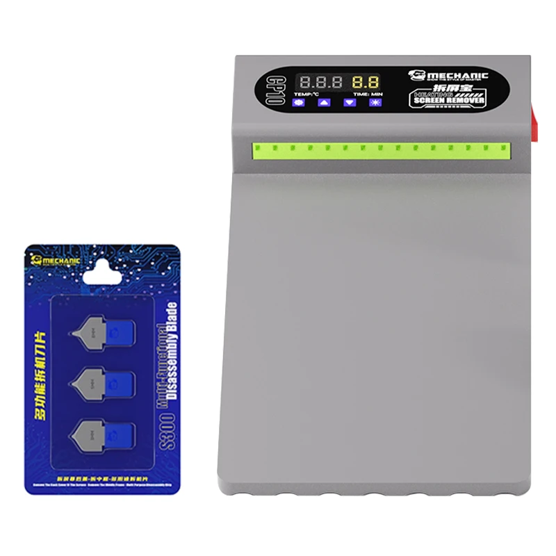 MECHANIC CP10 150W LCD-verwarmingsapparaat voor het verwijderen van schermen 50-120 ° C Siliconen met constante temperatuur voor telefoon/tablet onder de 10,5 inch reparatie