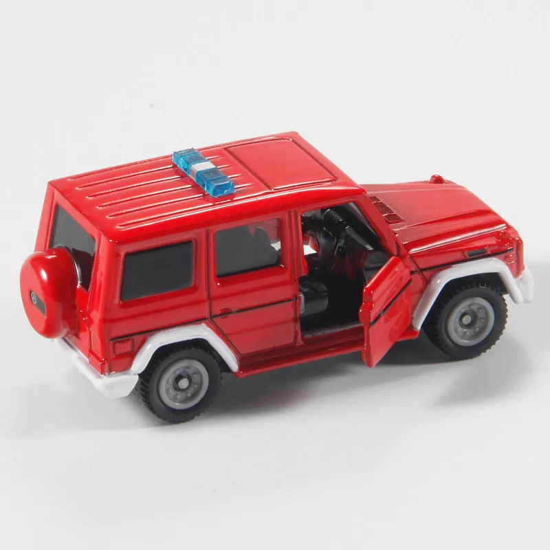 Takara Tomy Tomica No.63 Mercedes Benz G-Class Fire Command Vehicle Alloy car Diecast Model Replica Series Children Gifts Toys