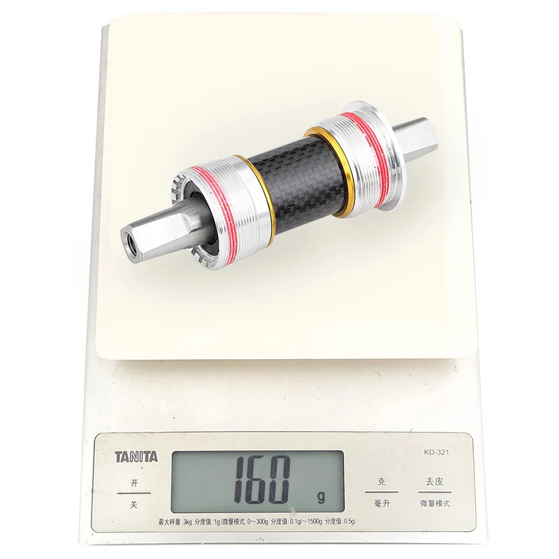 TOKEN Titanium AXEL BSA ceramic bearing square taper bottom