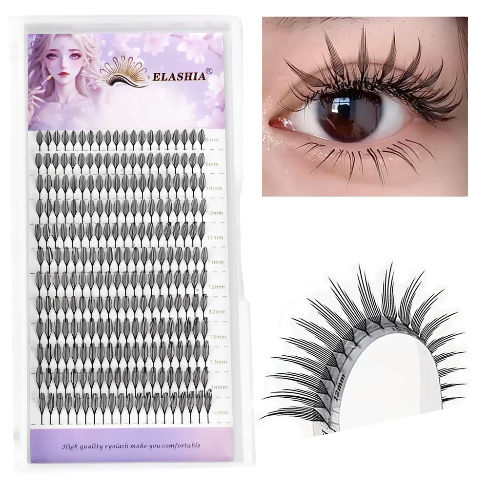 Anime-Style Ethereal Floral La - Eyelash Extension Wet Look recension och pris