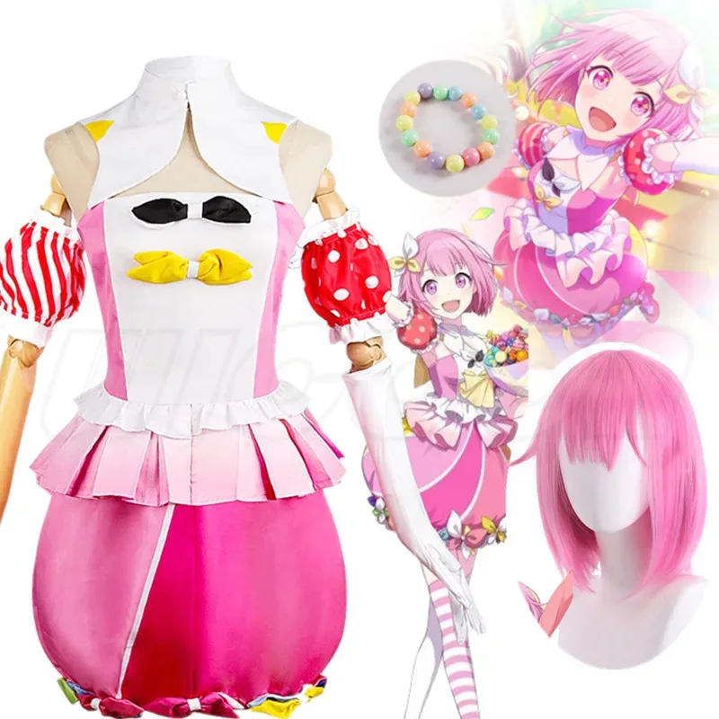 

Ootori Emu Otori Emu Project Sekai Colorful Stage Feat Costumes For Christmas Carnival Costume Halloween Role Party Cosplay Pink
