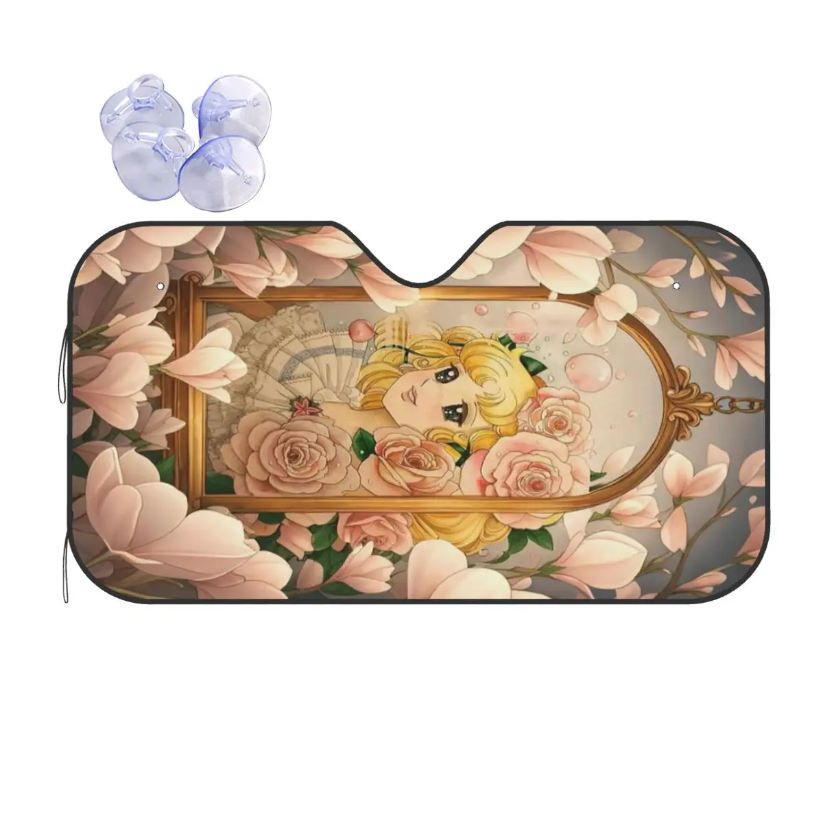 

Candy Candy Аниме Манга Солнцезащитный козырек Лобовое стекло автомобиля Переднее лобовое стекло Солнцезащитный козырек Аксессуары Чехлы