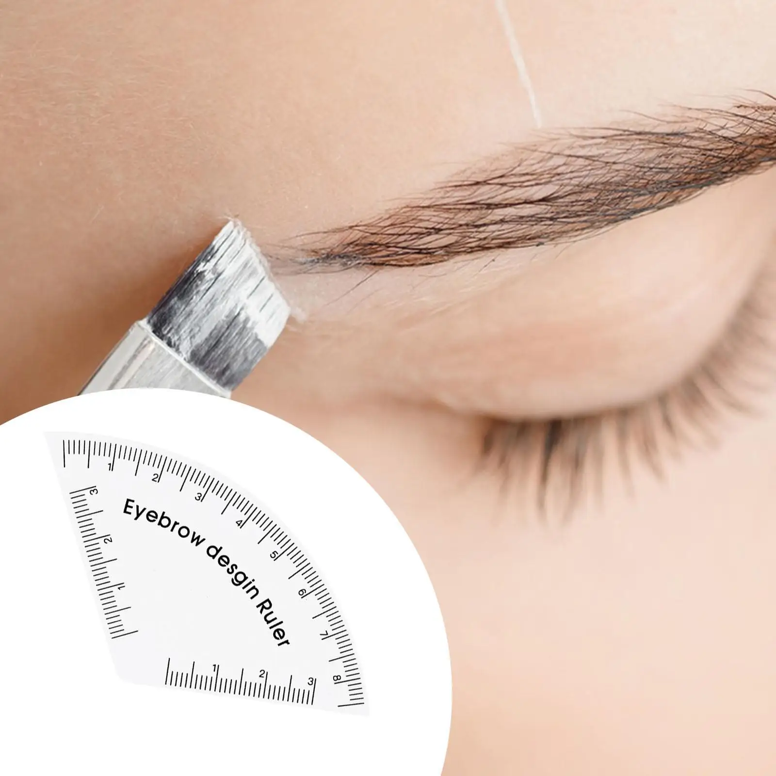 Eyebrow Design Stencil for Beginners Pocket Sized Lightweight Shaping Tool